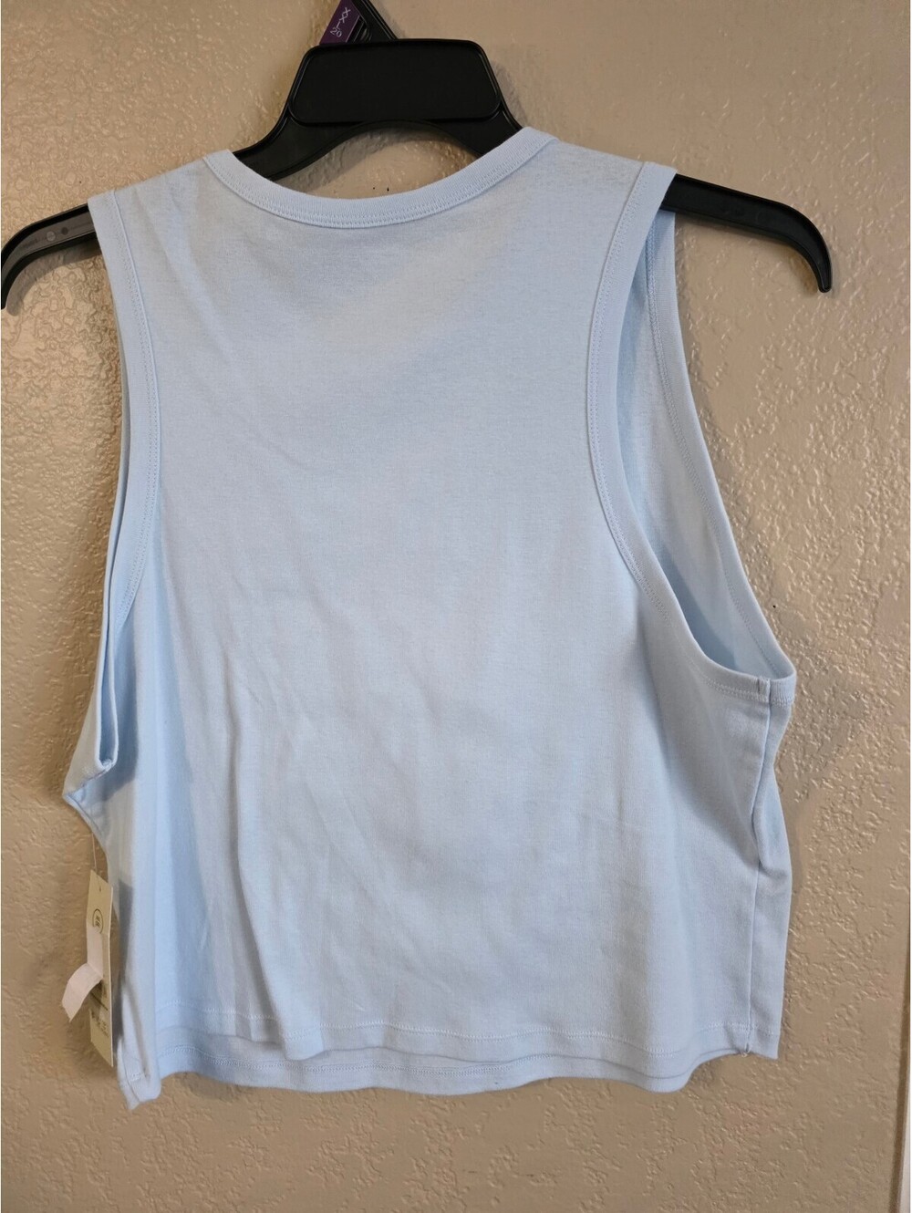 No Boundaries XXL Light Blue Crop Tank Top XXL 20 Valley Meadows Graphic - Picture 6 of 6